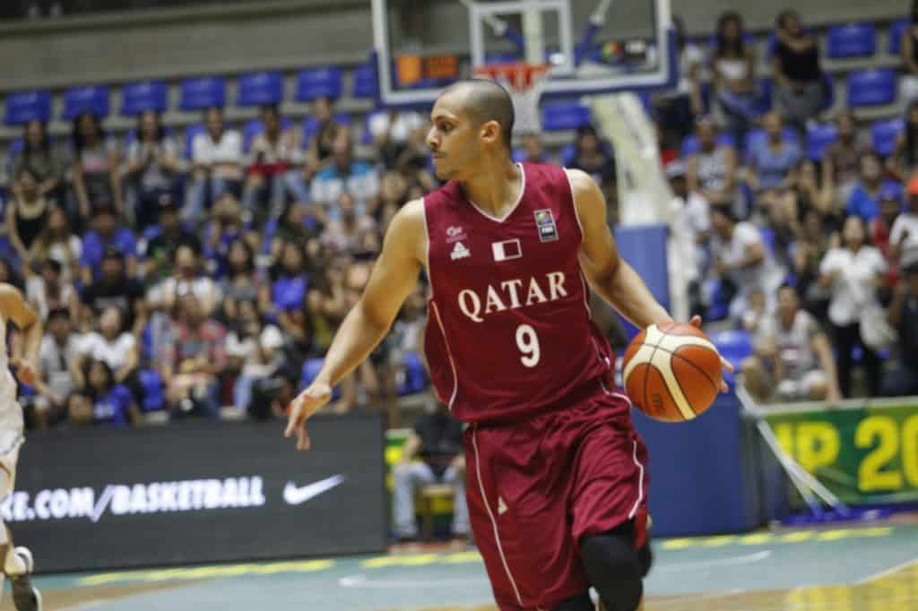 Mizo Amin #9 with the ball