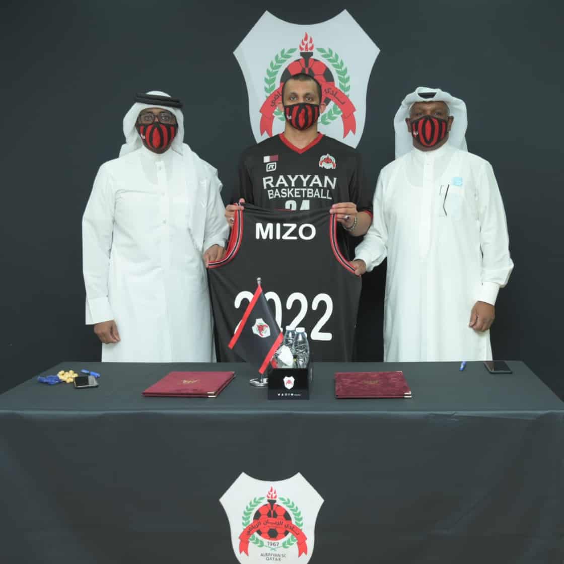 Mizo Amin Renews Basketball Contract with Al Rayyan SC until 2022