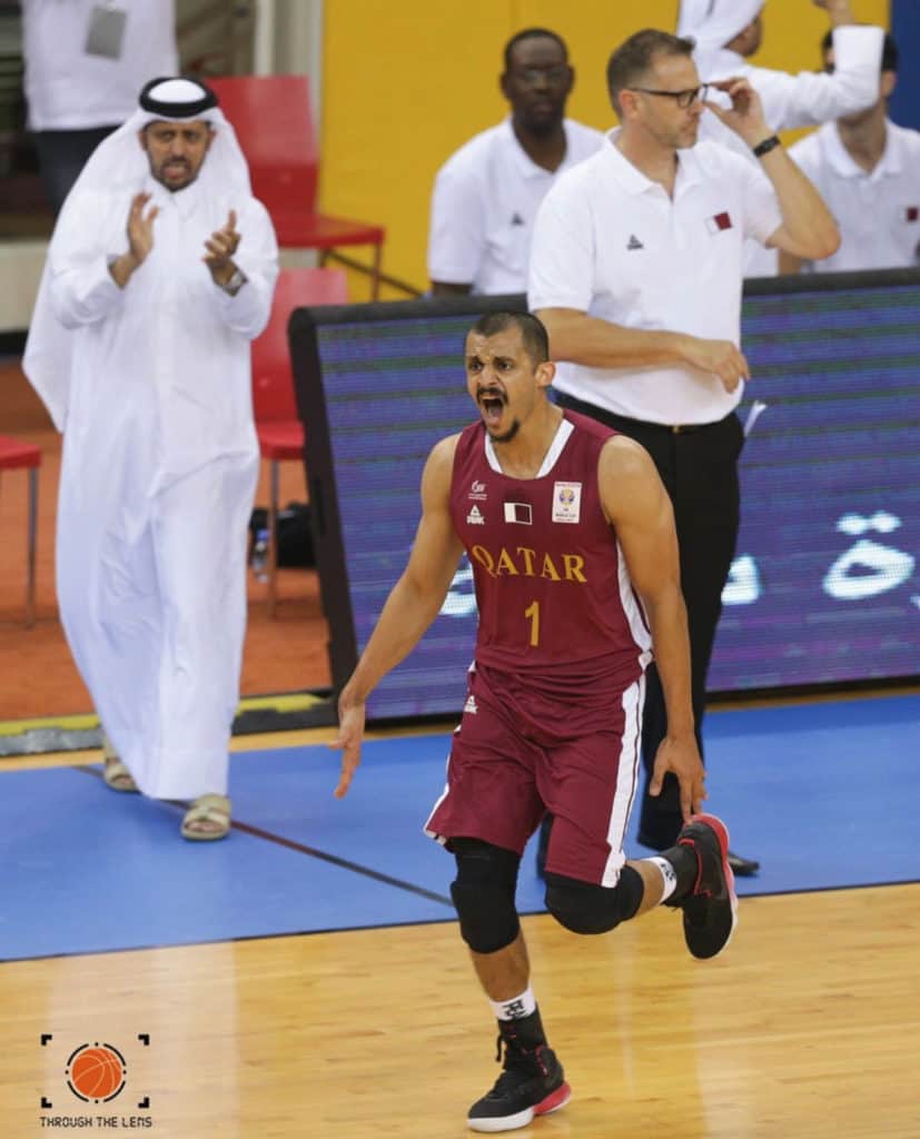 mizo amin buzzer beater roar keeping qatar strong