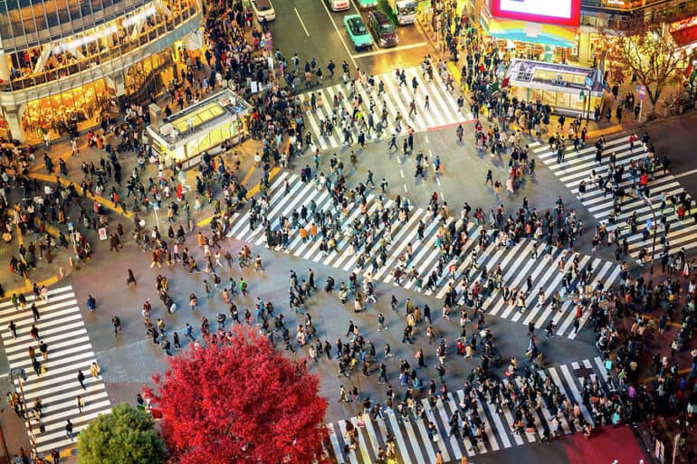 Shibuya crossing